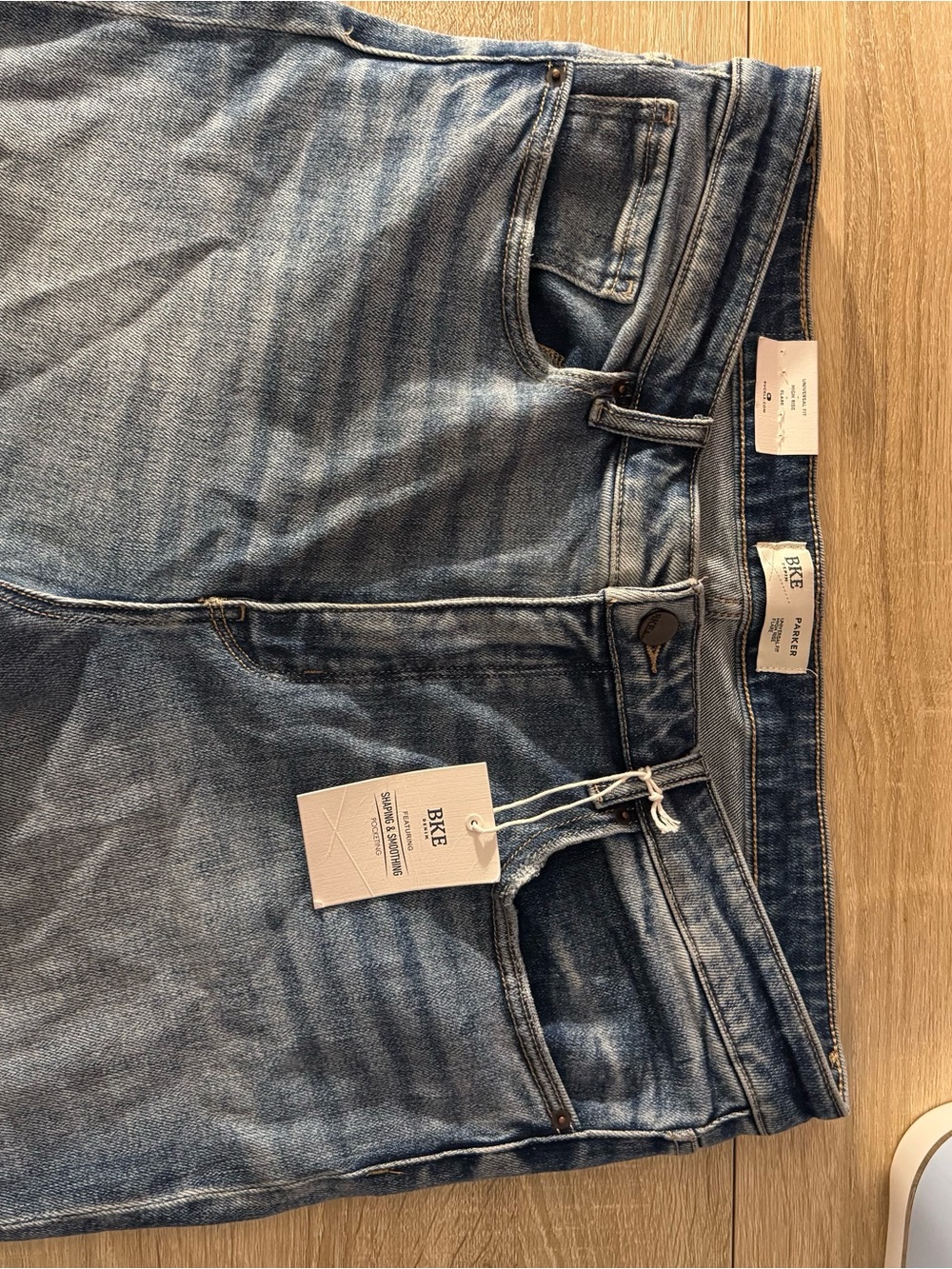 Buckle Women's Light Blue Flare Jeans (NWT) - Picture 5 of 8